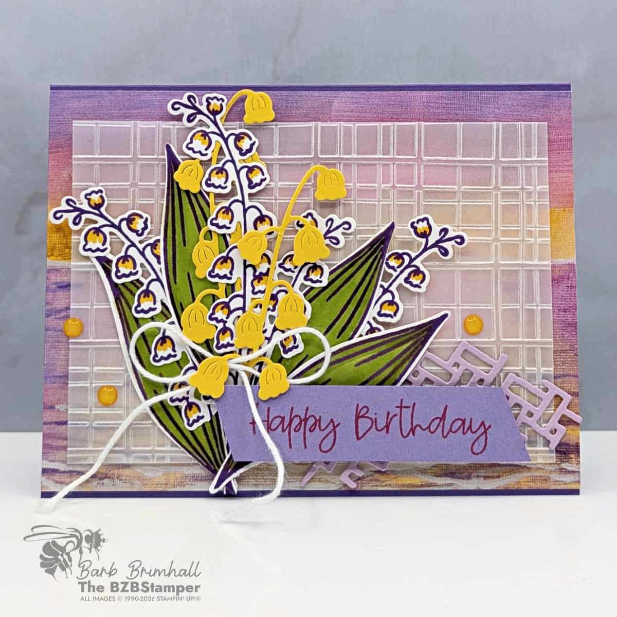 3 cards using the lily of the valley bundle sius 3qb