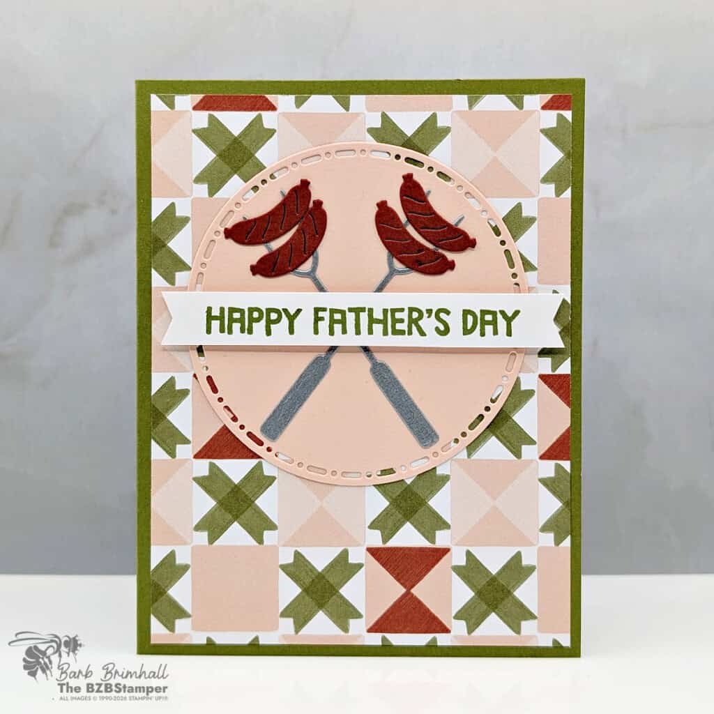 bbq master fathers day card