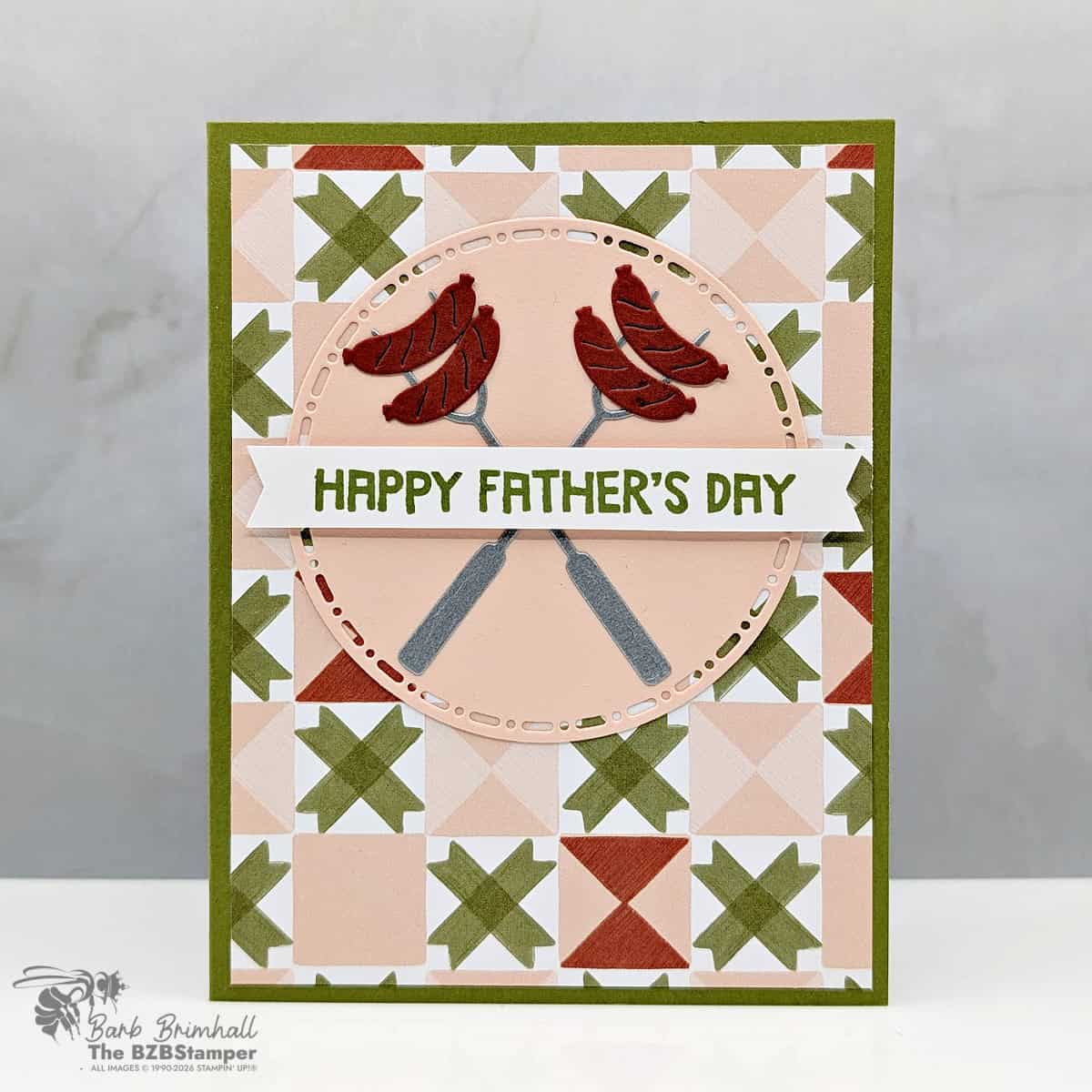 bbq master fathers day card