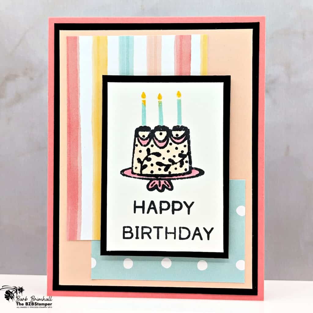 easy birthday card words and wishes stamp set