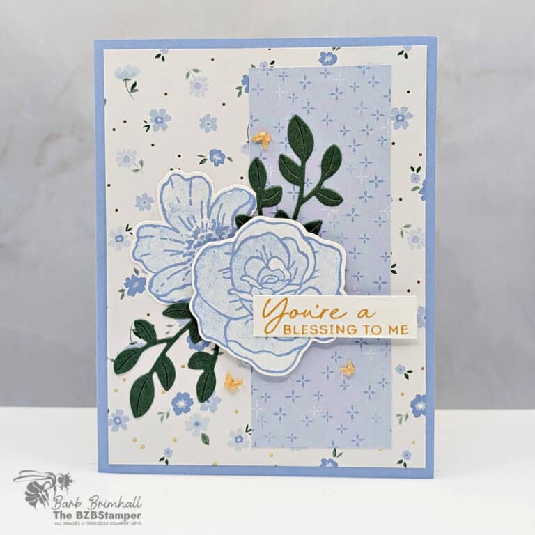 Elegant Floral Card with the Bloom Boutique Suite