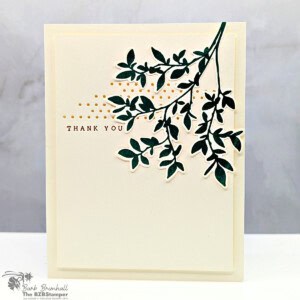 elegant thank you card natures symphony bundle