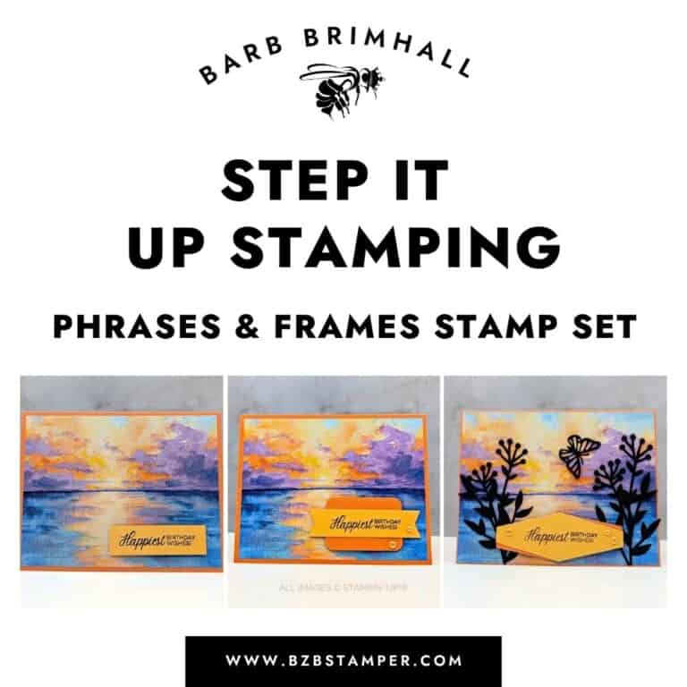 Step It Up Stamping Phrases and Frames Stamp Set Tutorial