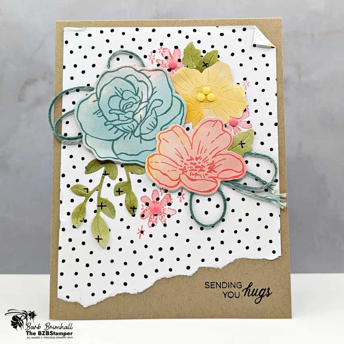3 Cards using the Boutique Blossoms Bundle