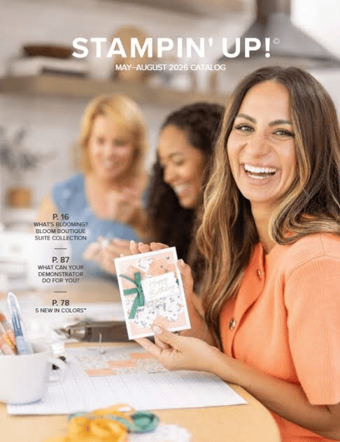 cover of the May-August 2026 Stampin' Up! Catalog