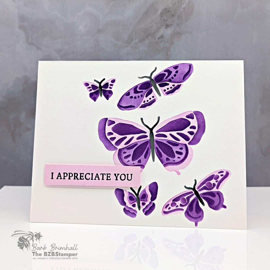3 cards using butterfly flight 1bb