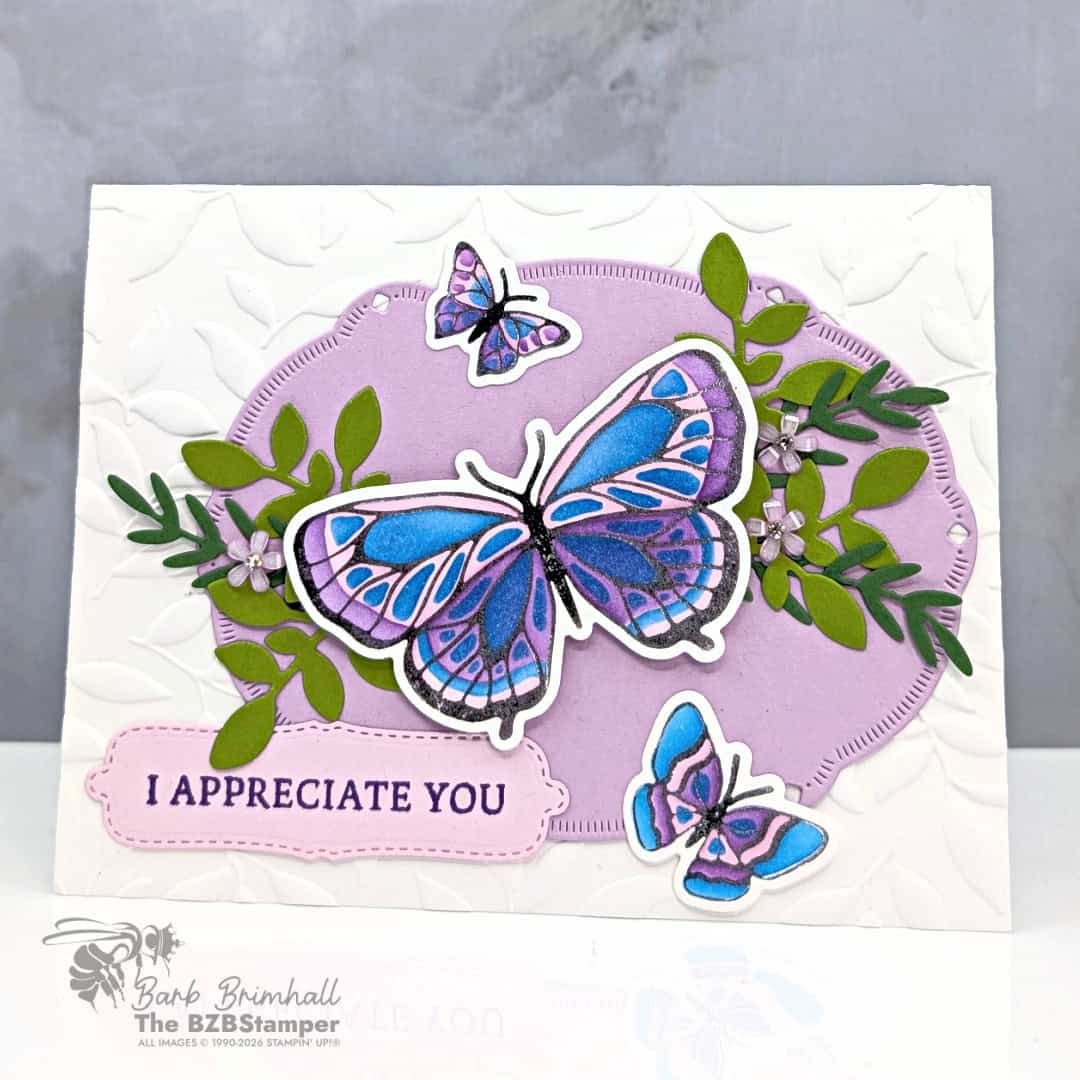 3 cards using butterfly flight 3qb