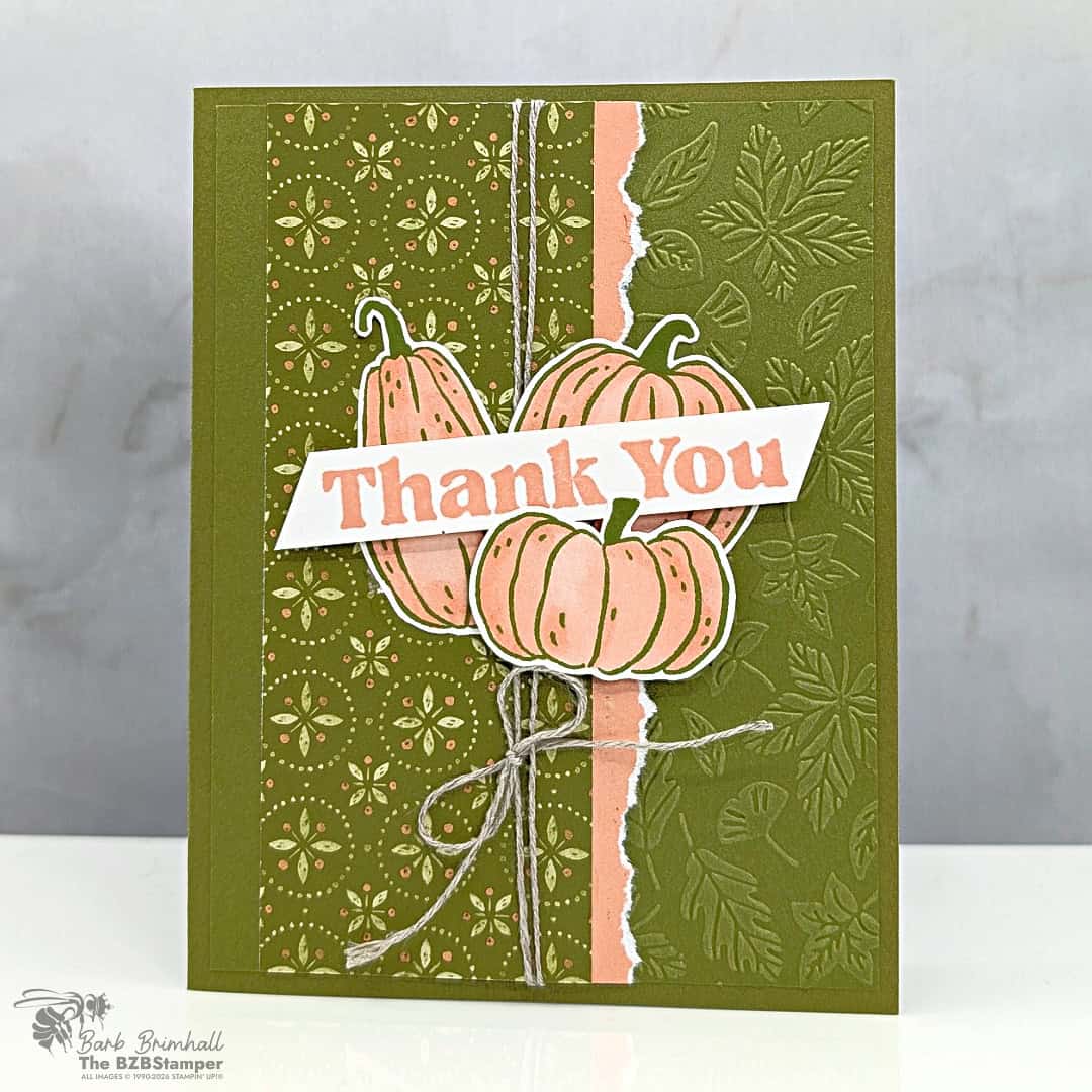 3 Cards using the Painted Pumpkins Bundle