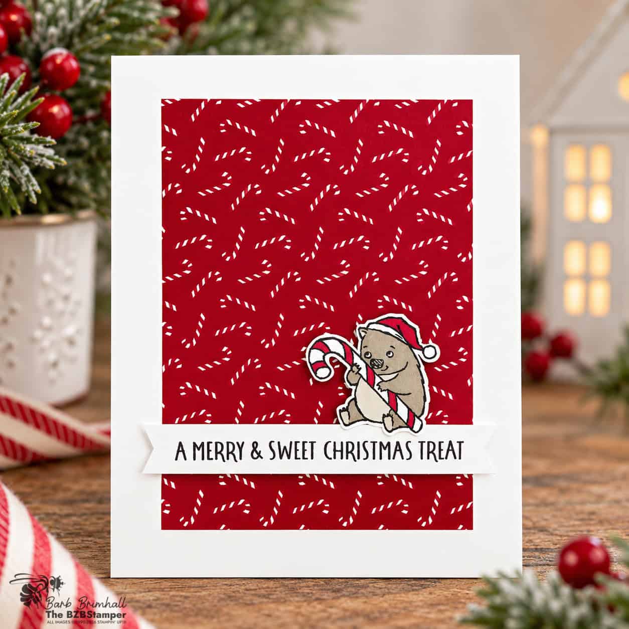 A Merry Sweet Christmas Card