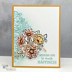 floral thinking of you card radiant sunflowers bundle