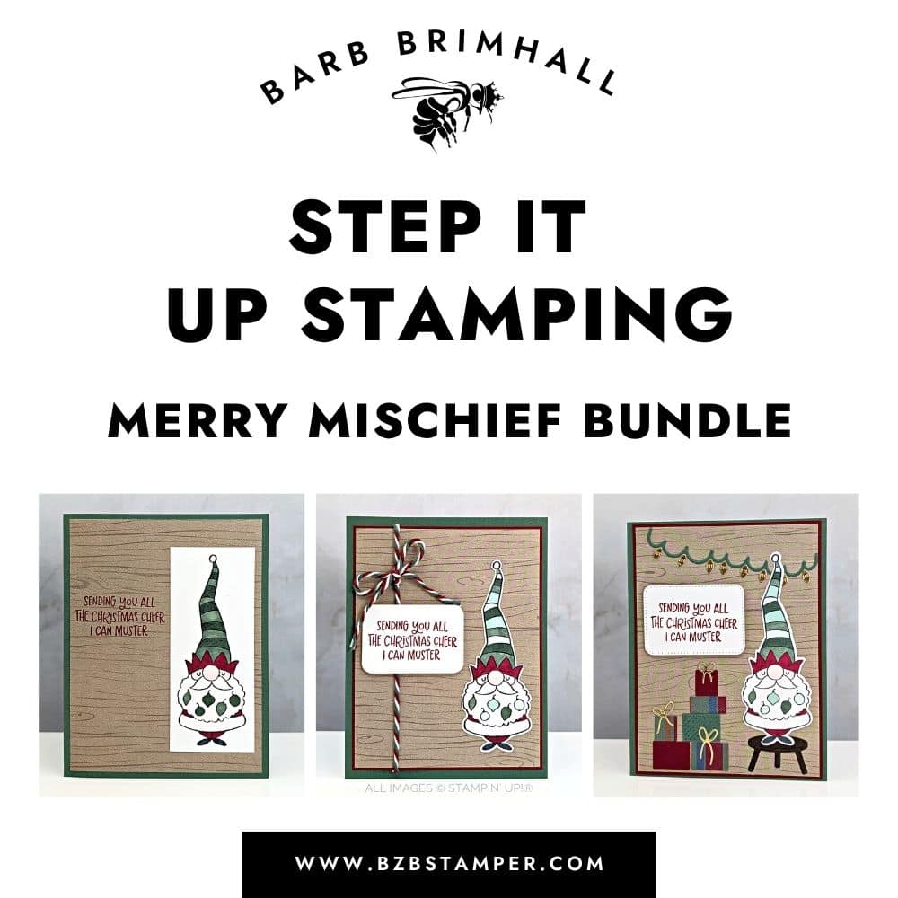 Step It Up Stamping Merry Mischief Tutorial 1 Step It Up Stamping Merry Mischief Tutorial