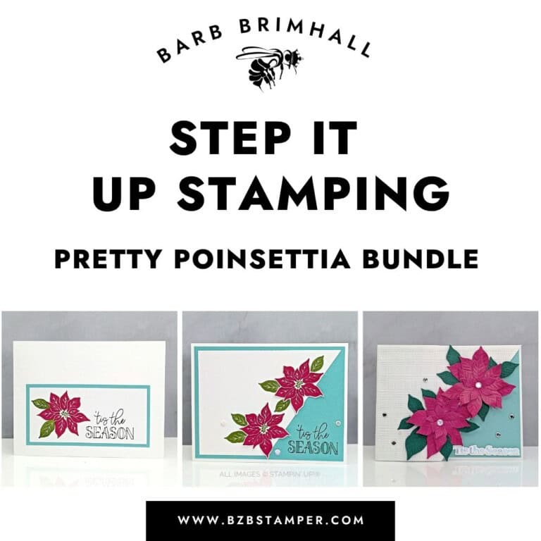 Step It Up Stamping Pretty Poinsettia Tutorial