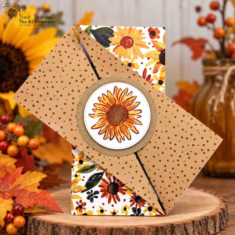 How to Make a Twisted Gate Fold Card
