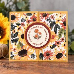 Handmade Sunflower So Kind of You Card