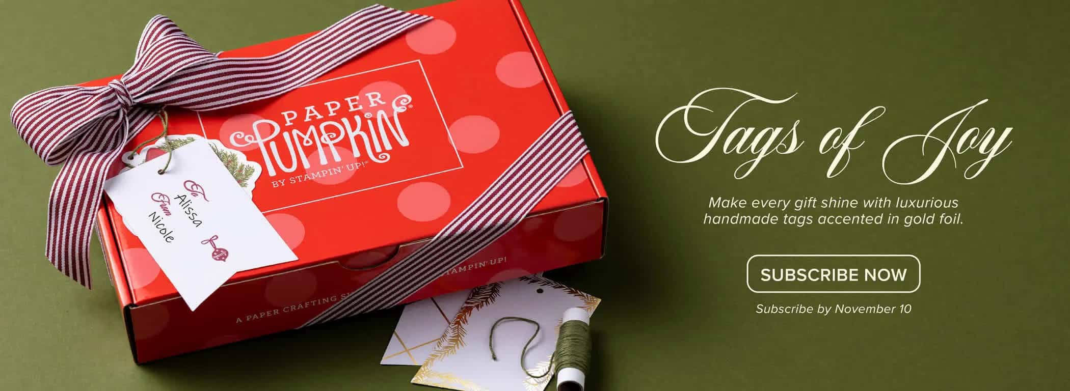 Monthly Crafting Subscription Box 1 cust lpg1 pp prd us 1126 q4 nov paper pumpkin