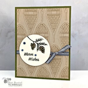 easy winter greeting card