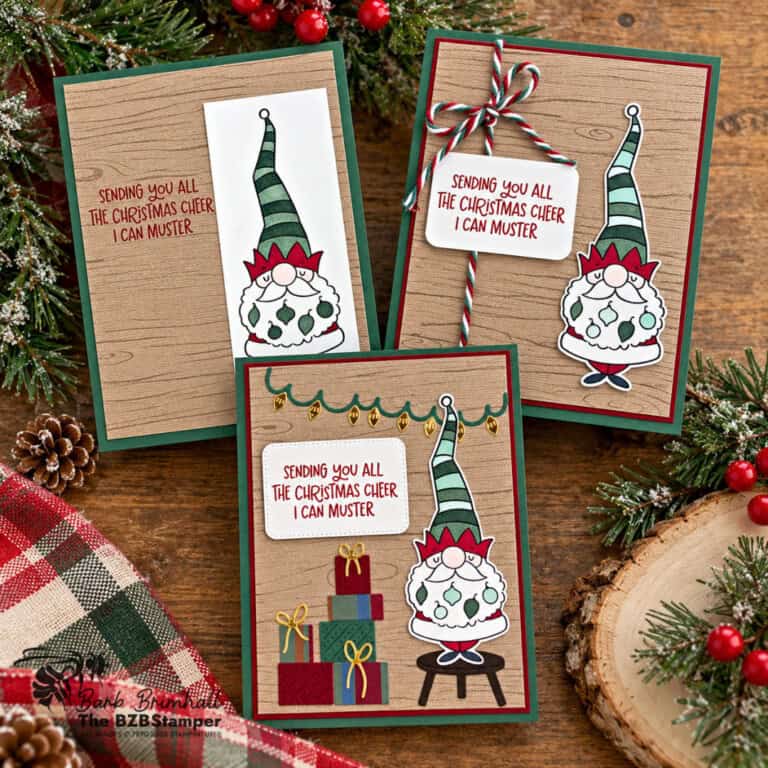 3 Cards using the Merry Mischief Bundle